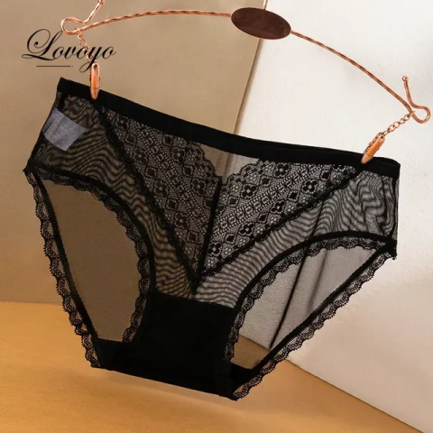  Lace hollowed-out panties for women view 2