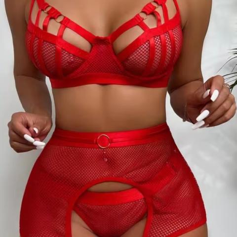 Ensembles de lingerie de luxe 5 pièces pour femmes  - Saint-Valentin